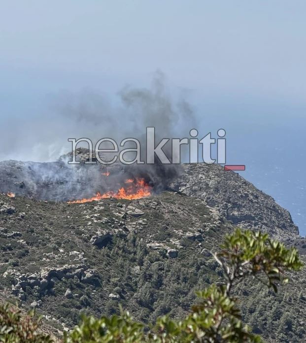 Φωτιά στην Ιεράπετρα: Χιλιάδες κάτοικοι και τουρίστες έχουν απομακρυνθεί – Δείτε νέες φωτογραφίες και βίντεο 