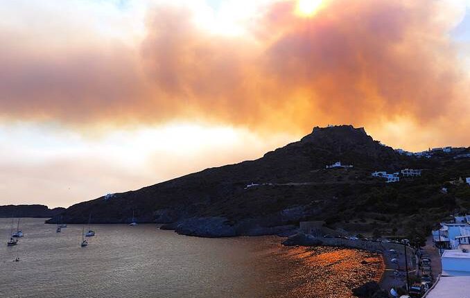 Φωτιά Κύθηρα