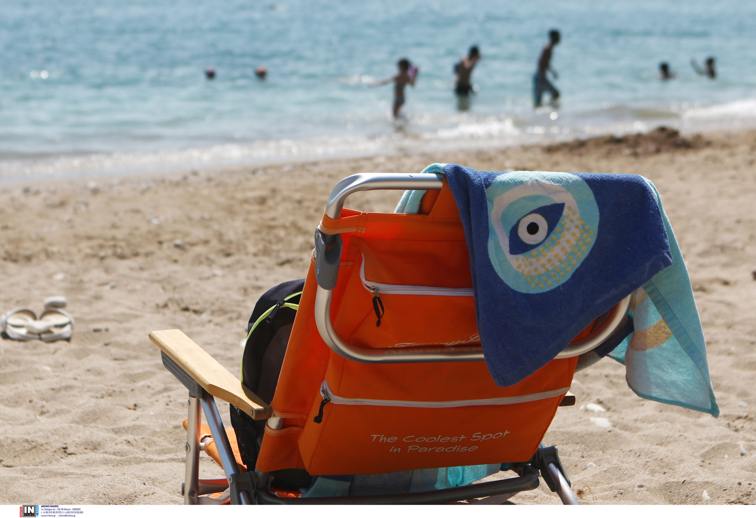 Καιρός καύσωνας παραλία