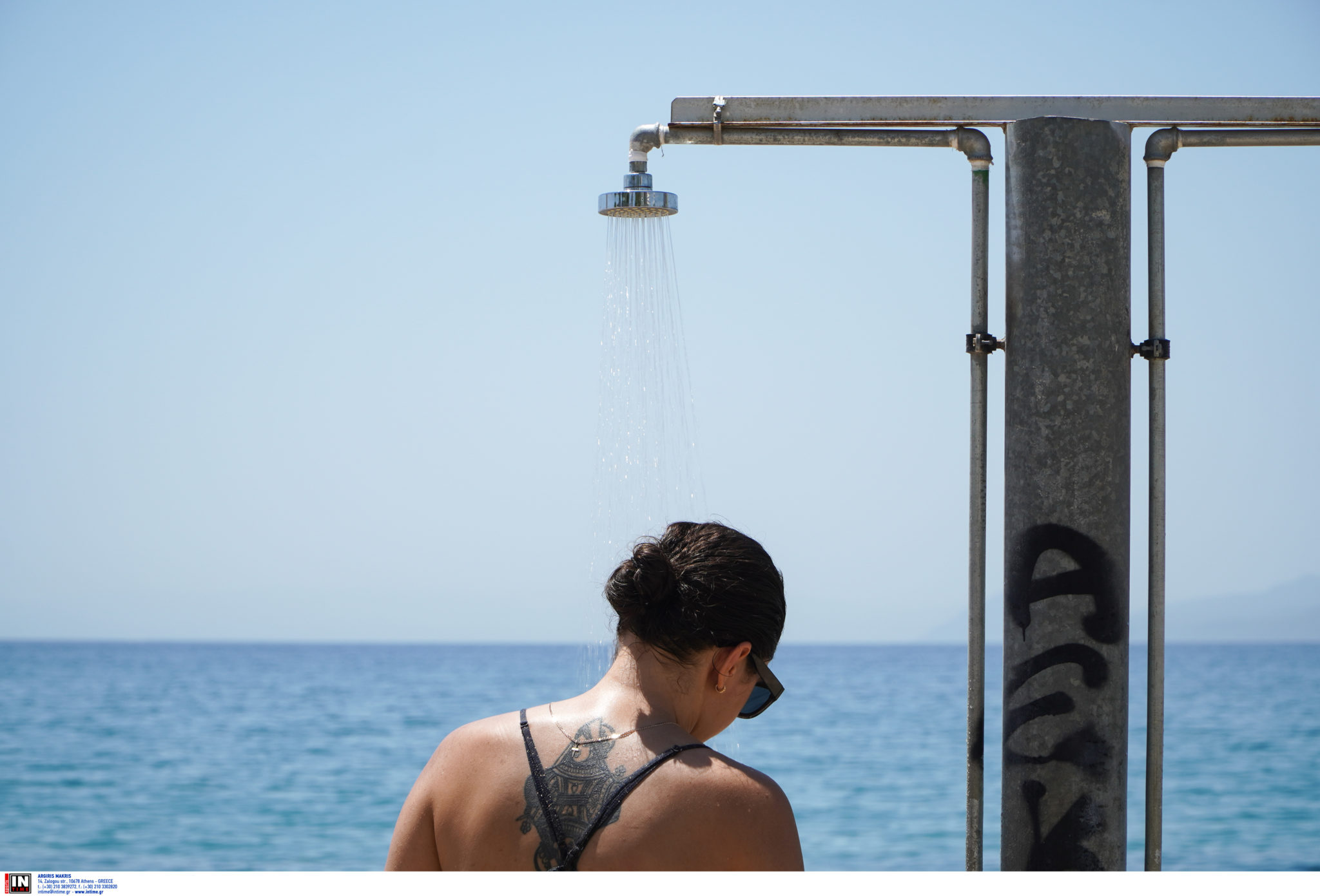 Καιρός καύσωνας παραλία