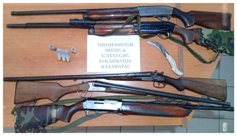 Καλαμάτα: Συνελήφθη 67χρονος για απόπειρα ανθρωποκτονίας σε βάρος οικογένειας Ρομά – Πυροβόλησε το όχημά τους όπου βρισκόταν και το 9 μηνών βρέφος τους