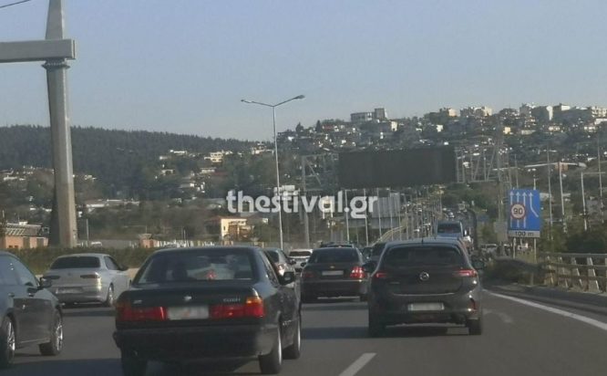 Καραμπόλα στην Θεσσαλονίκη