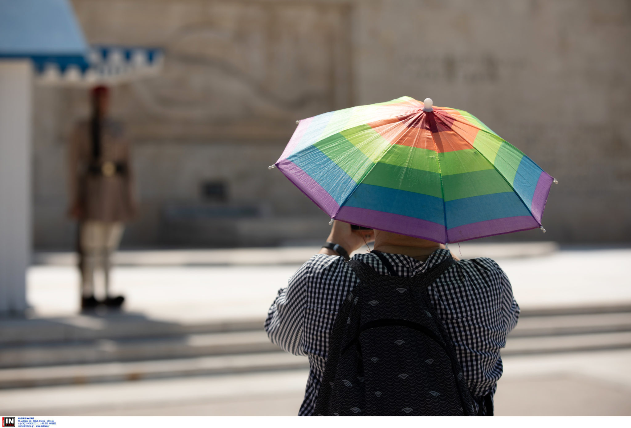 καύσωνας, Αθήνα, κέντρο