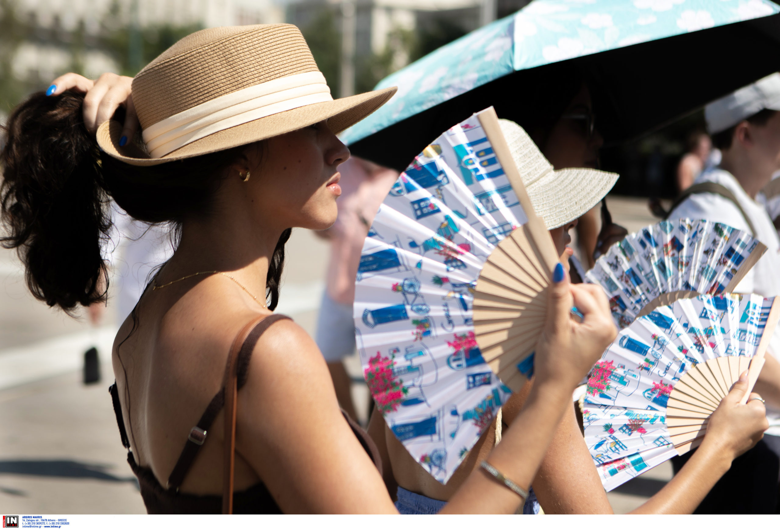 καύσωνας, Αθήνα, κέντρο