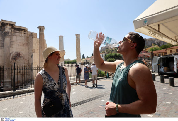 καύσωνας, Αθήνα κέντρο