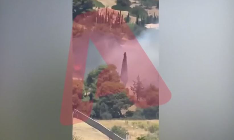 Κορωπί: Βίντεο ντοκουμέντο από την στιγμή που ξεκίνησε η φωτιά – Το σημείο «μηδέν»
