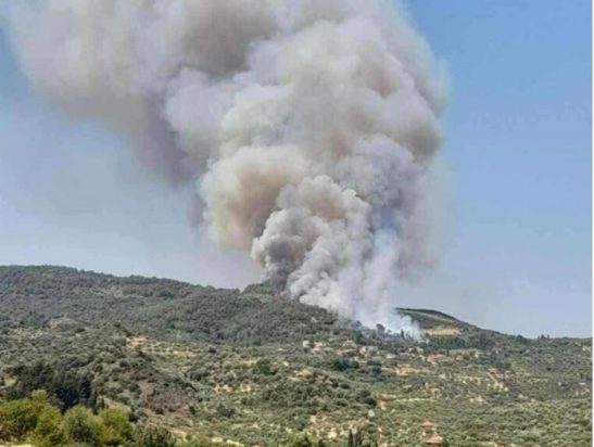 φωτιά, Μεσσηνία