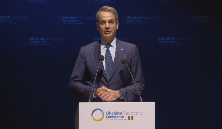 Μητσοτάκης: Η Ελλάδα έχει δεσμευτεί να στηρίξει την Ουκρανία