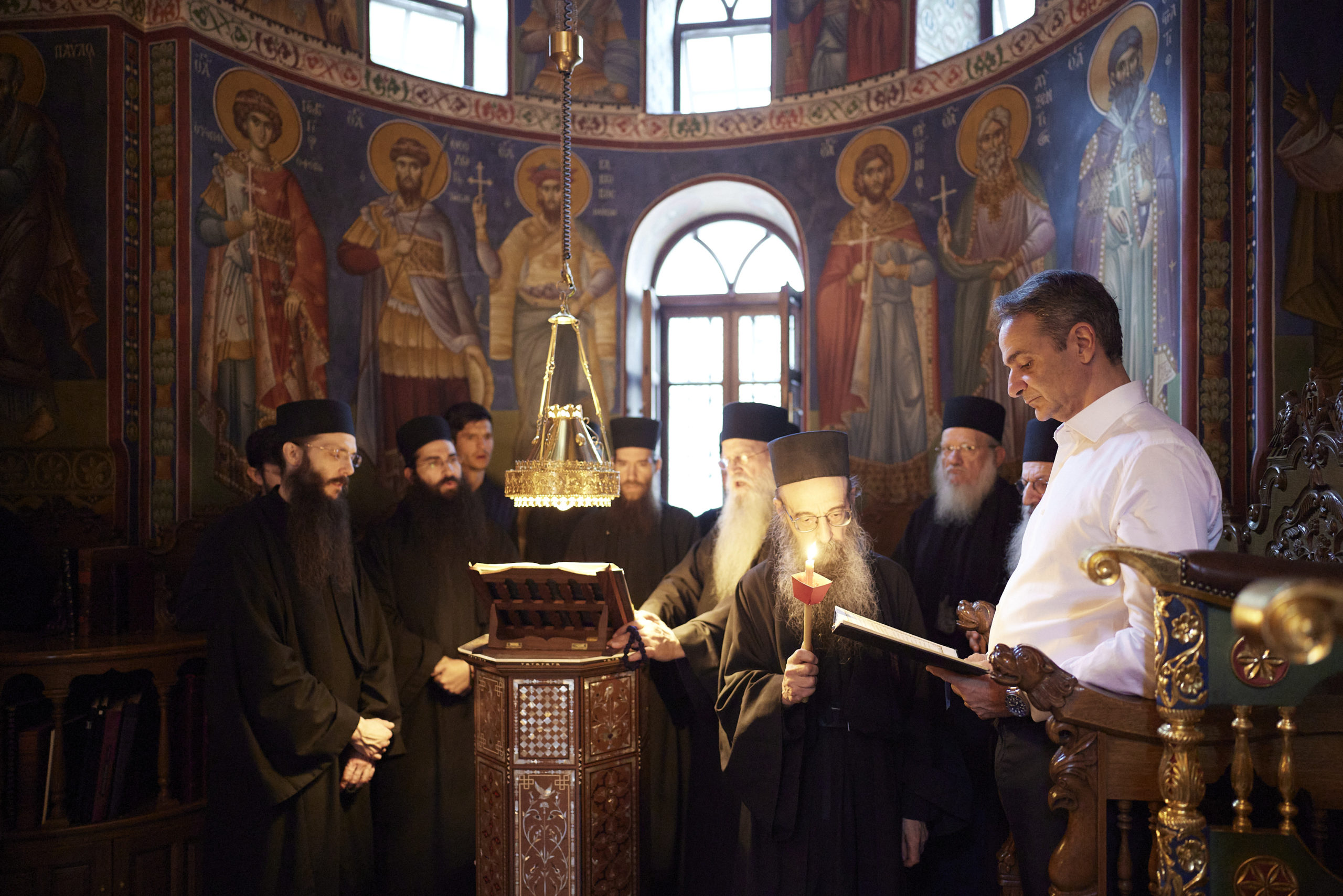 Κυριάκος Μητσοτάκης Άγιον Όρος