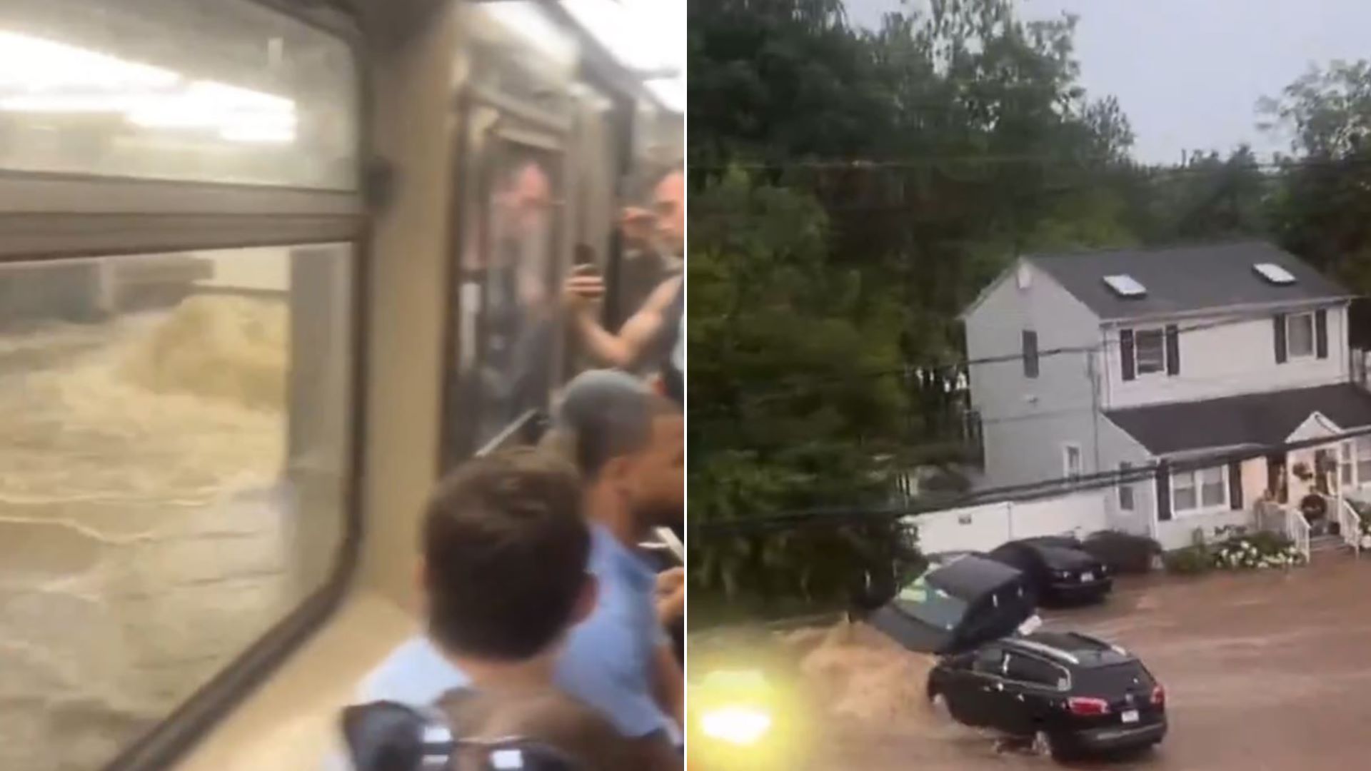 ΗΠΑ: Σφοδρή κακοκαιρία πλήττει τη Νέα Υόρκη, σε κατάσταση έκτακτης ανάγκης το Νιου Τζέρσεϊ – Βίντεο από τις πλημμύρες στο μετρό του Μανχάταν