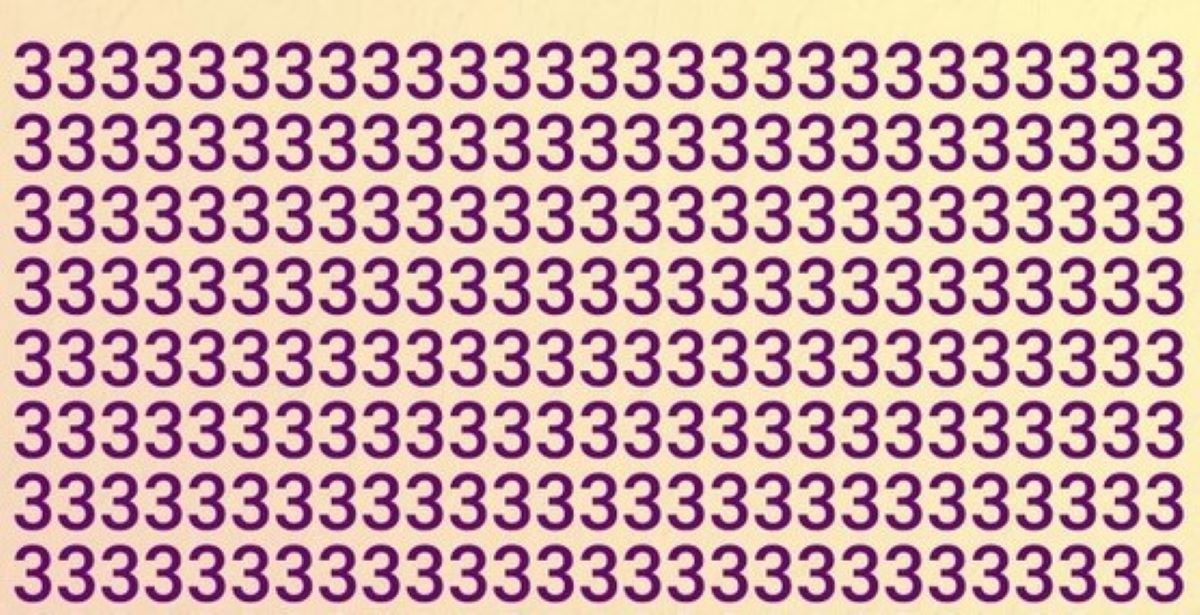 Οπτική ψευδαίσθηση: Μόνο οι πιο έξυπνοι άνθρωποι θα βρουν τον αριθμό «8» σε 10 δευτερόλεπτα