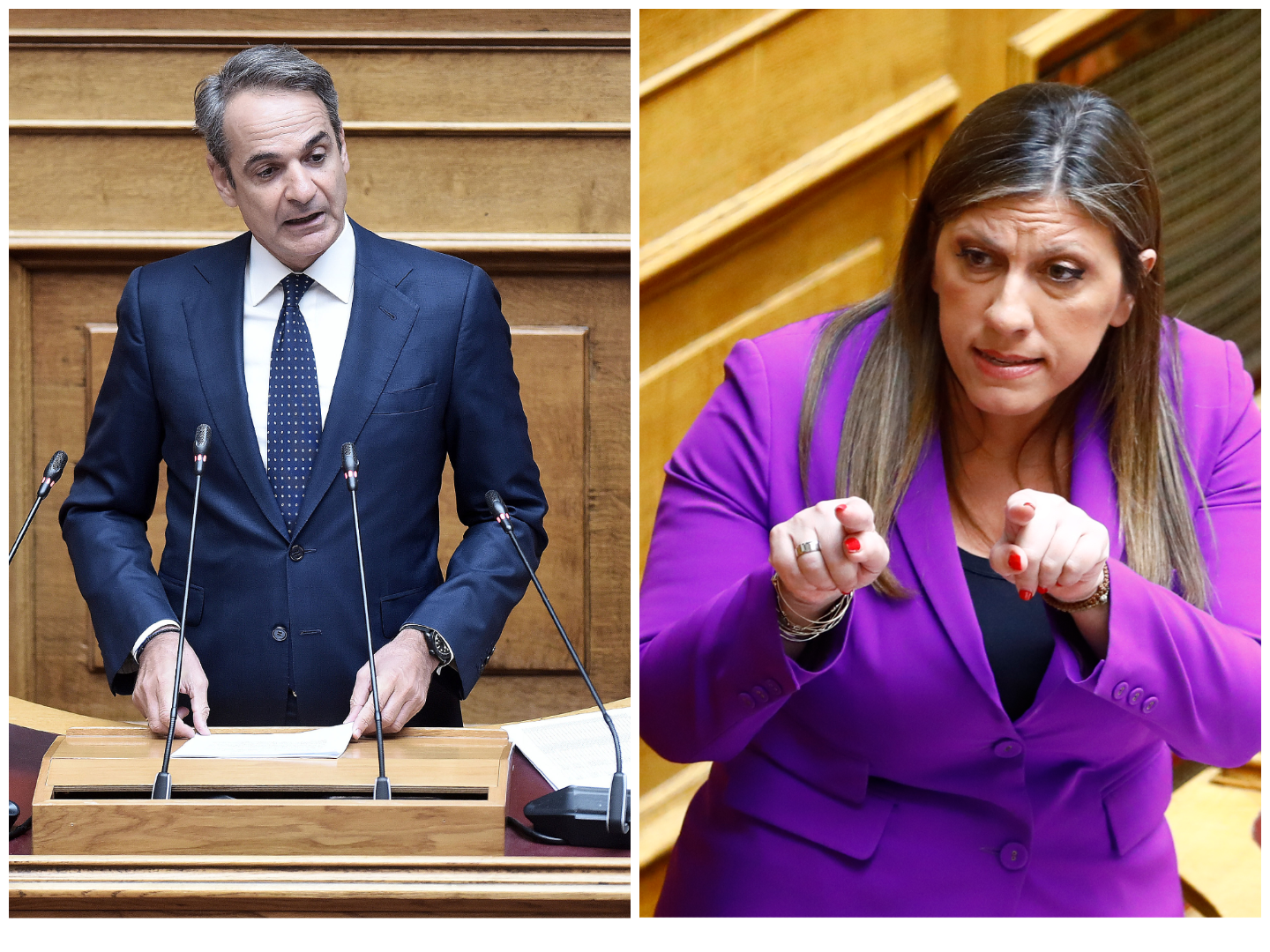 Μητσοτάκης - Κωνσταντοπούλου