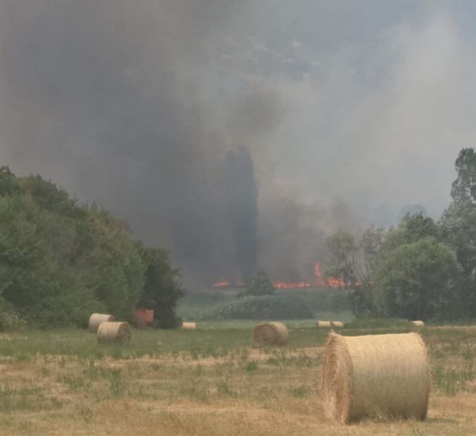 Φωτιά στη Φλώρινα – Ήχησε το 112 