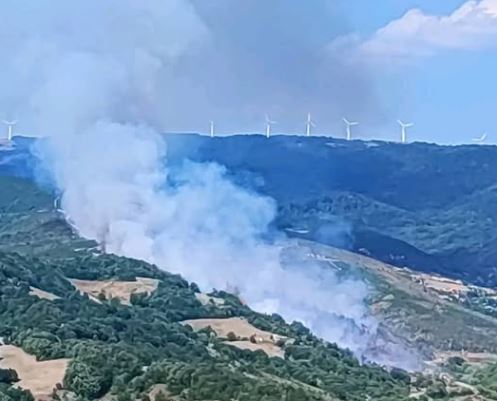 Φωτιά στη Ροδόπη: Ήχησε το 112 – «Παραμείνετε σε ετοιμότητα»