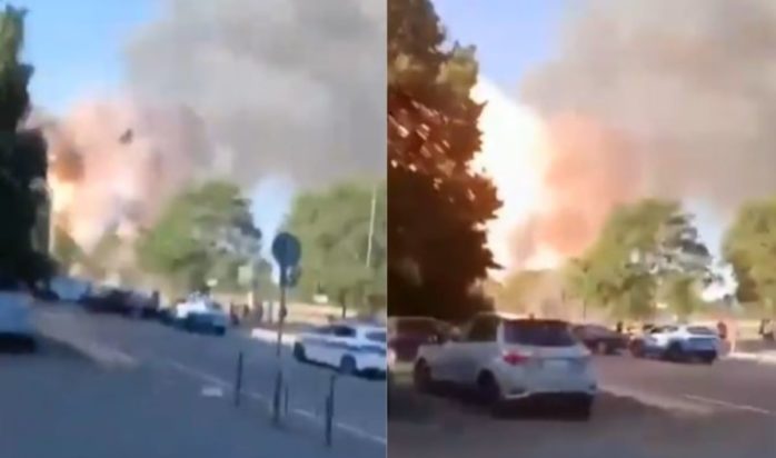 Ρώμη έκρηξη βενζινάδικο