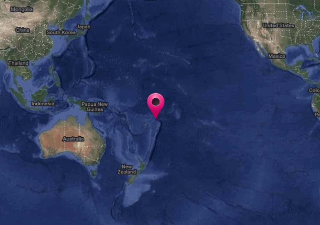 Ισχυρός σεισμός 6,6 βαθμών στην περιοχή Μάτα-Ουτού, στο νησιωτικό σύμπλεγμα Ουαλίς και Φουτούνα