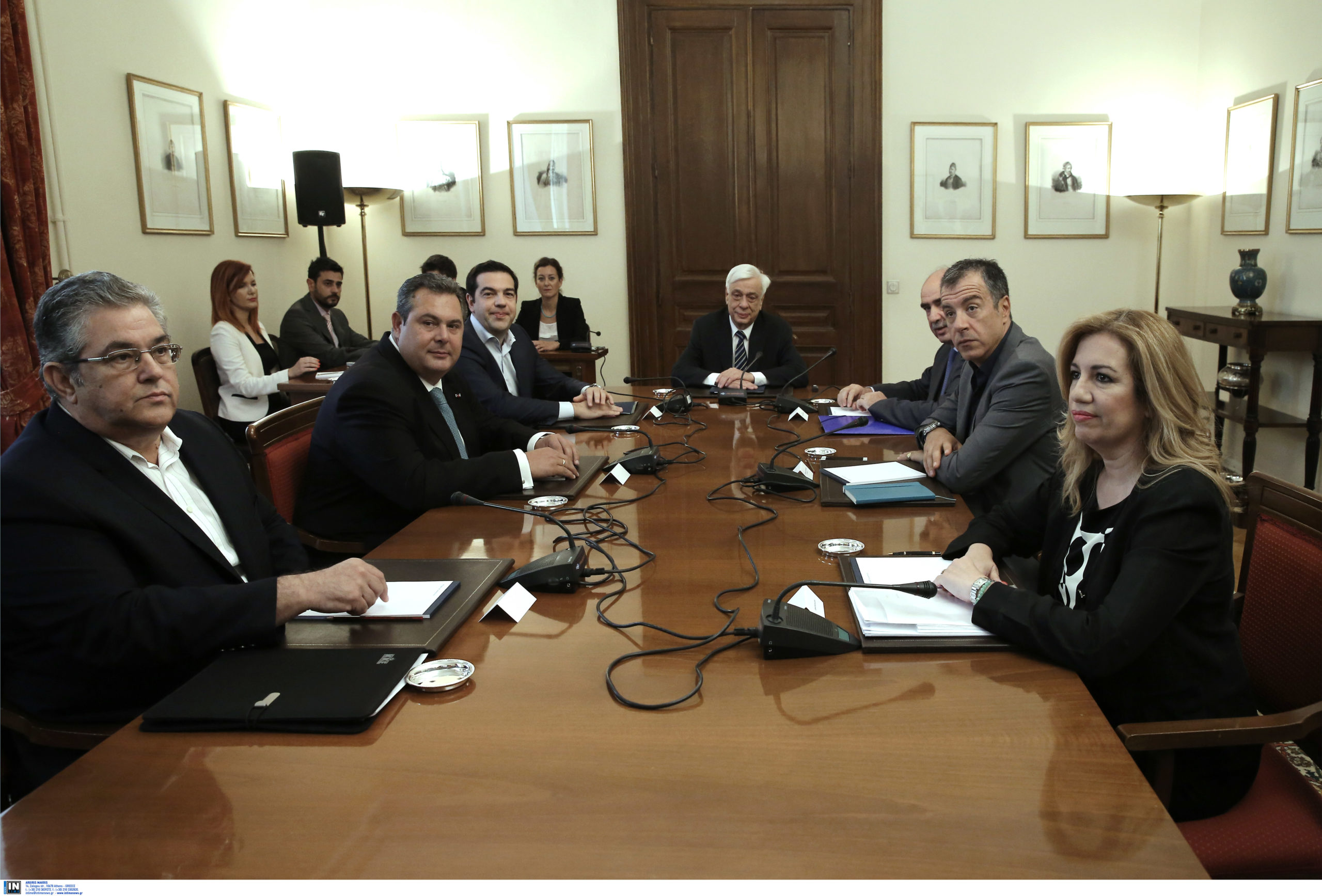 Αντιδράσεις μετά τη δημοσιοποίηση των πρακτικών του συμβουλίου των πολιτικών αρχηγών το 2015