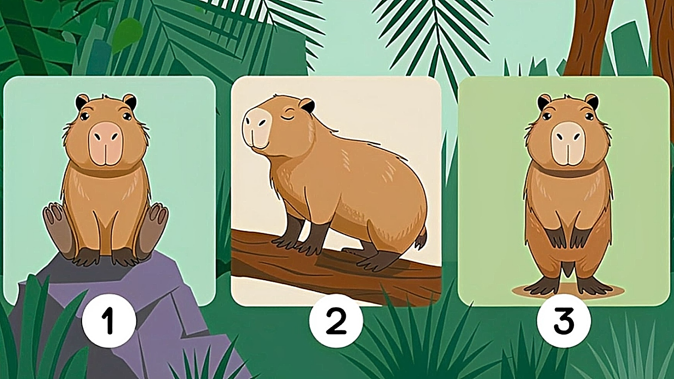 Τεστ προσωπικότητας: Το καπιμπάρα που θα διαλέξετε αποκαλύπτει τι σας κάνει να ξεχωρίζετε από τους άλλους