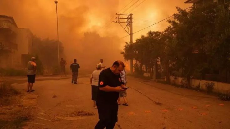 Τουρκία φωτιά