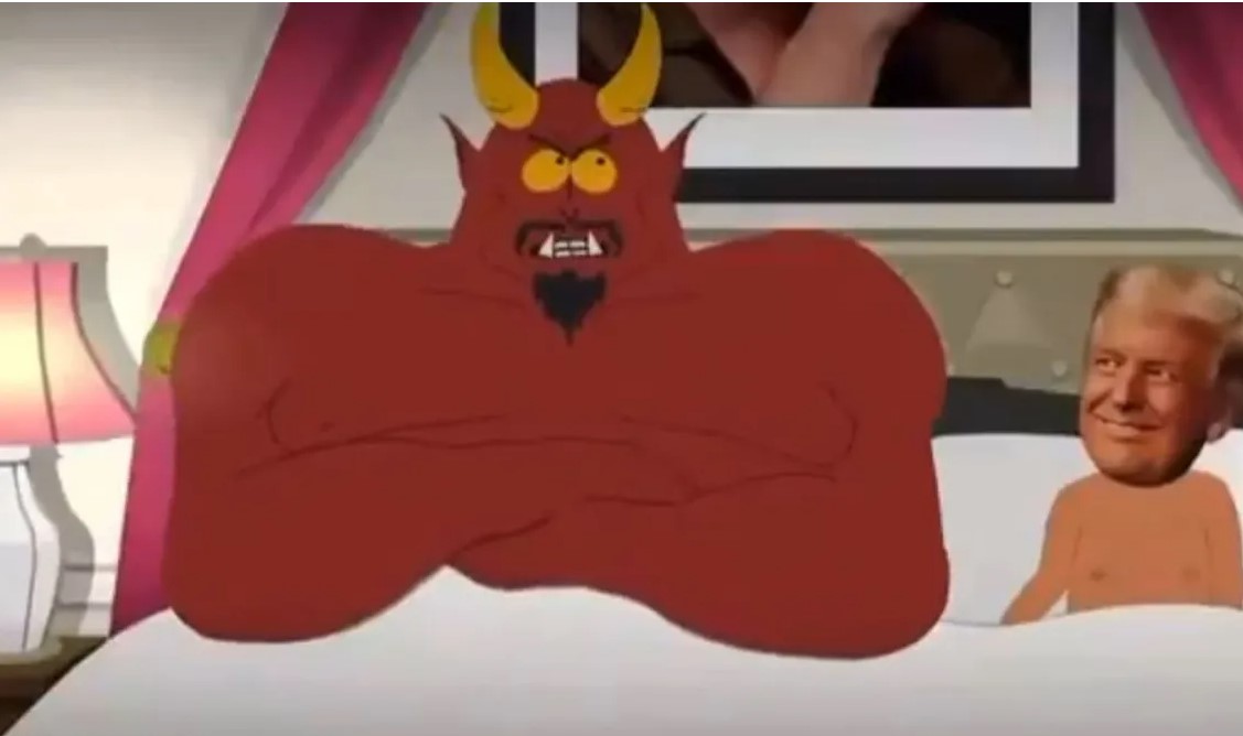 South Park: Παρουσίασε τον Ντόναλντ Τραμπ γυμνό στο κρεβάτι με τον Σατανά