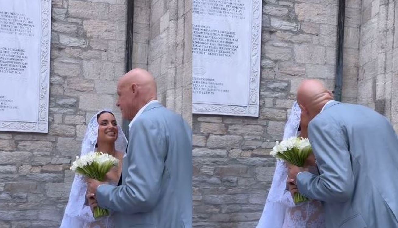 Τζώνη Καλημέρης – Ελπίδα Ιακωβίδου: Παντρεύτηκαν στο Νυμφαίο