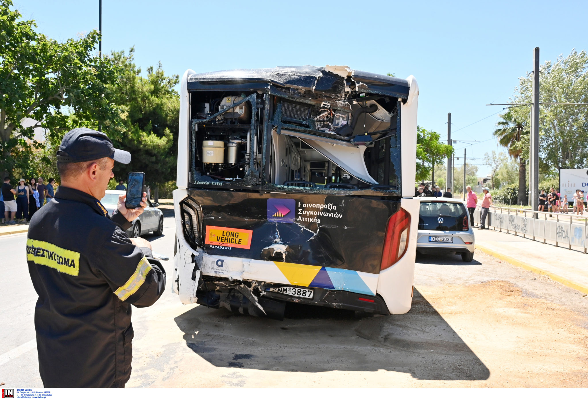 τροχαίο λεωφορείο Βούλα