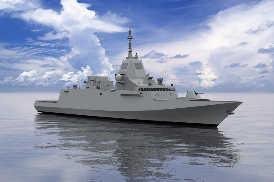 Τέσσερα νέα προεξοπλισμένα τμήματα της γαλλικής φρεγάτας «Admiral Castex» παρέδωσαν τα Ναυπηγεία Σαλαμίνας