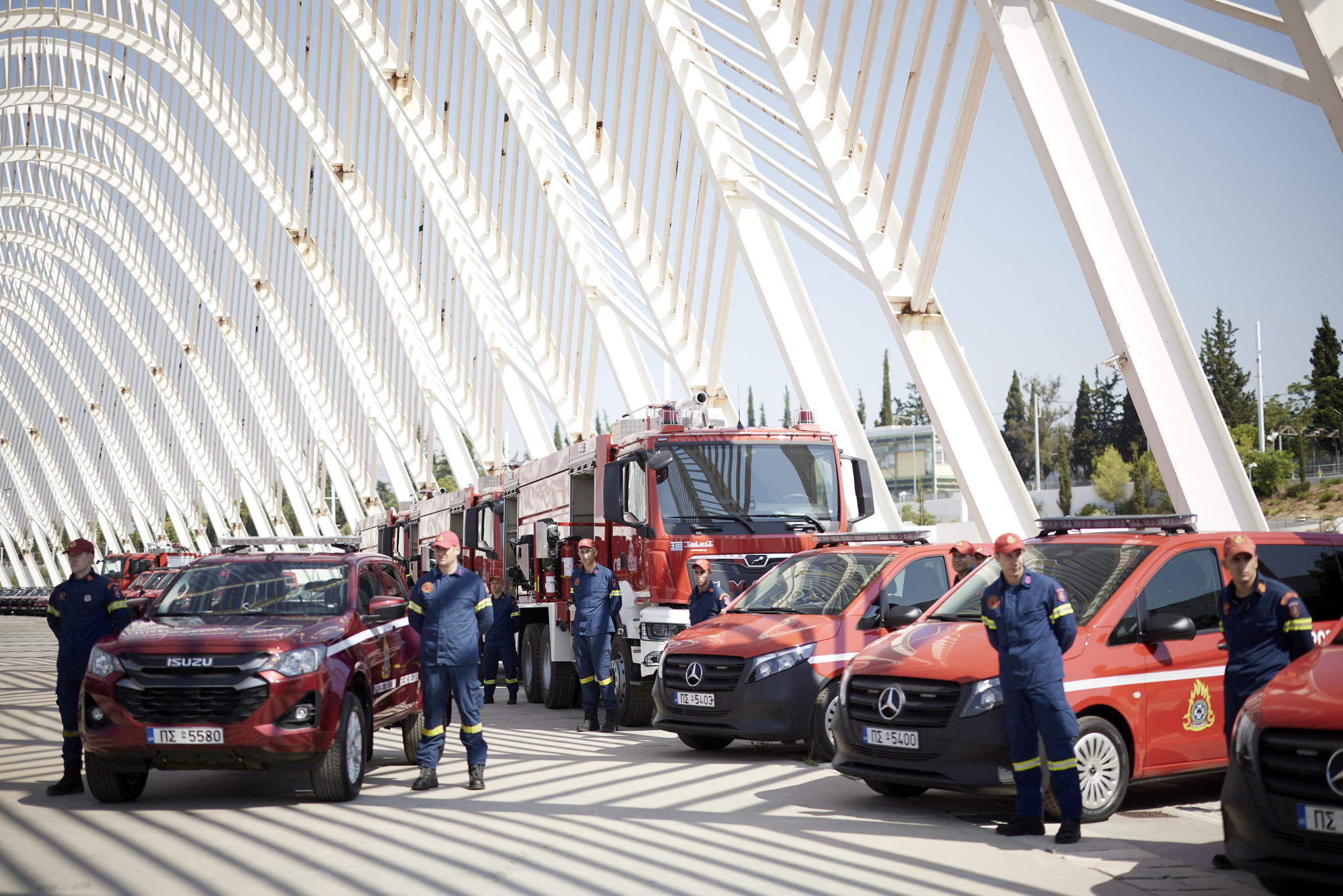 ΑΙΓΙΣ: Με 59 νέα πυροσβεστικά οχήματα ενισχύεται η Περιφέρεια Αττικής
