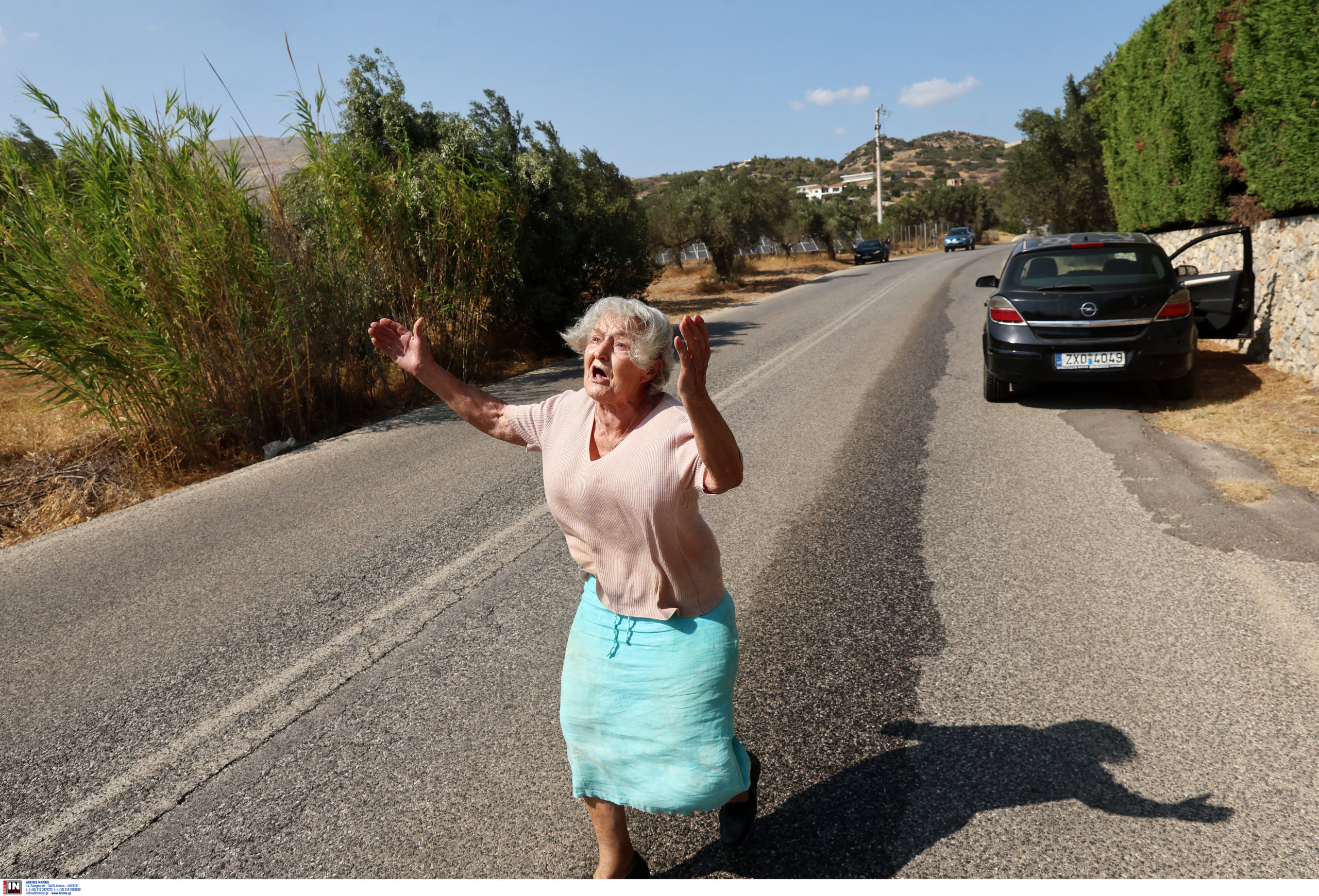 φωτια γιαγιά