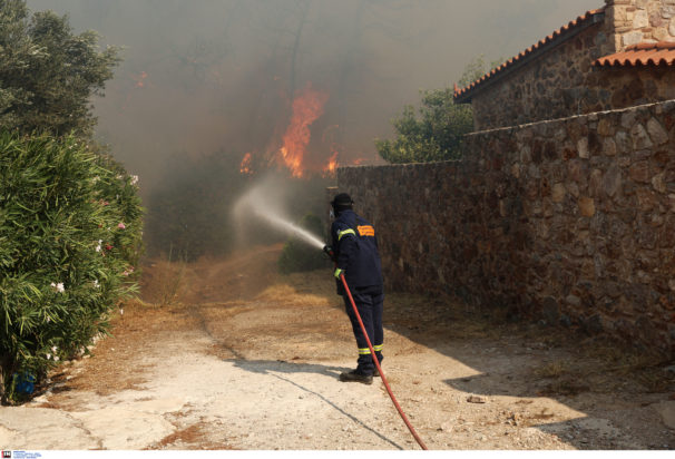 Φωτιά στην Κερατέα