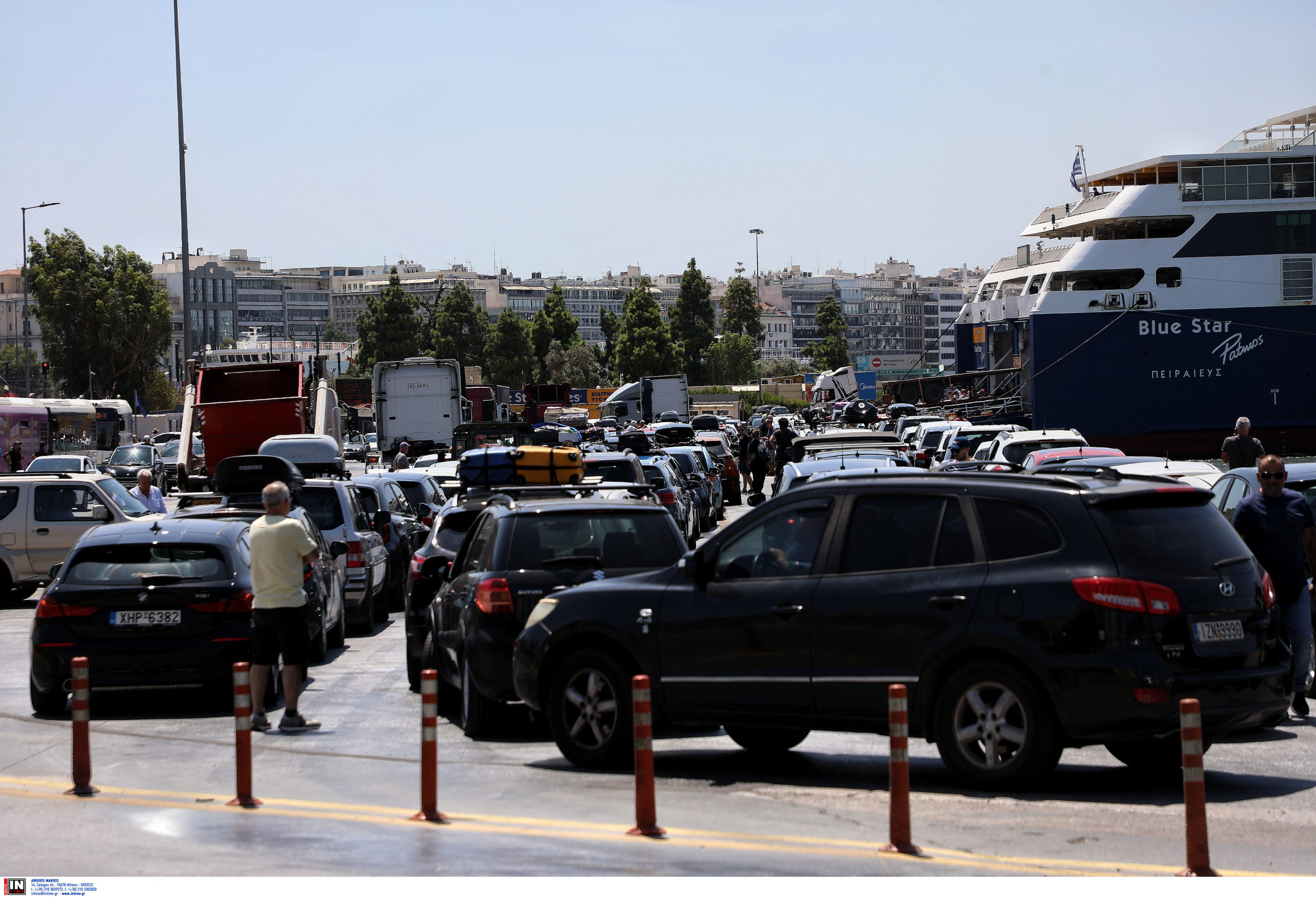 Πειραιάς, κίνηση, λιμάνι, έξοδος, Δεκαπενταύγουστος