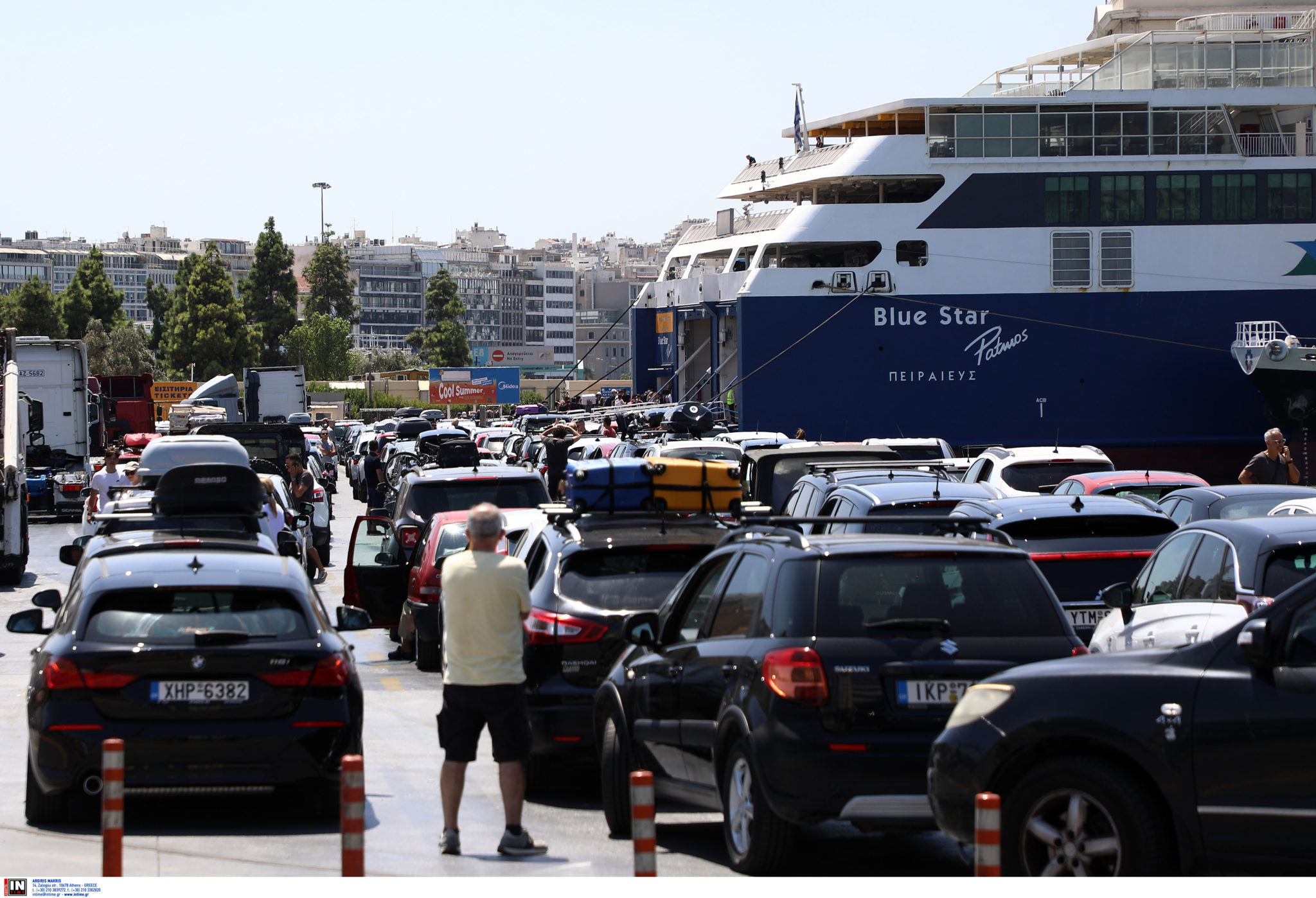 Πειραιάς, κίνηση, λιμάνι, έξοδος, Δεκαπενταύγουστος