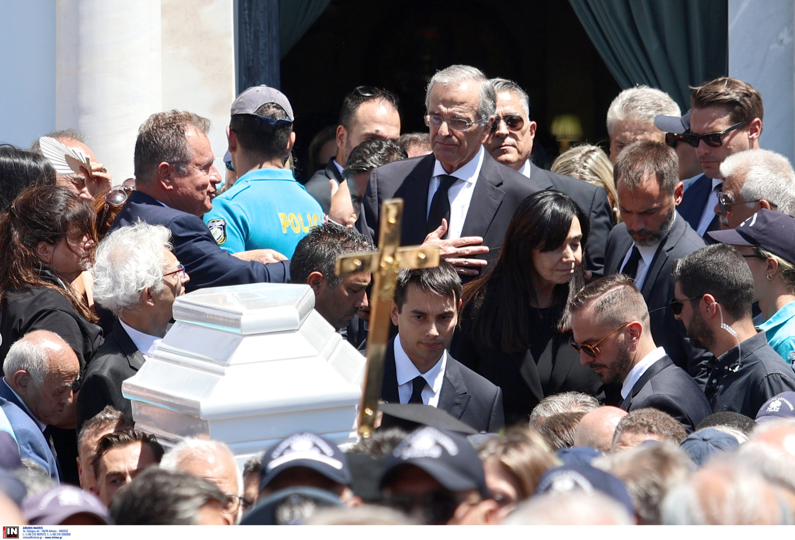 Λένα Σαμαρά, Κηδεία, Αντώνης Σαμαράς