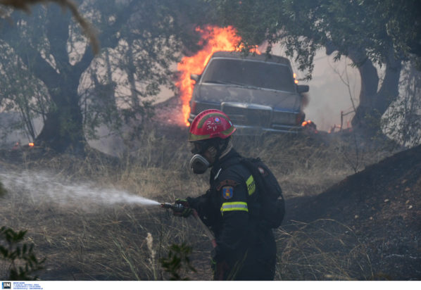 Φωτιά, Πάτρα,