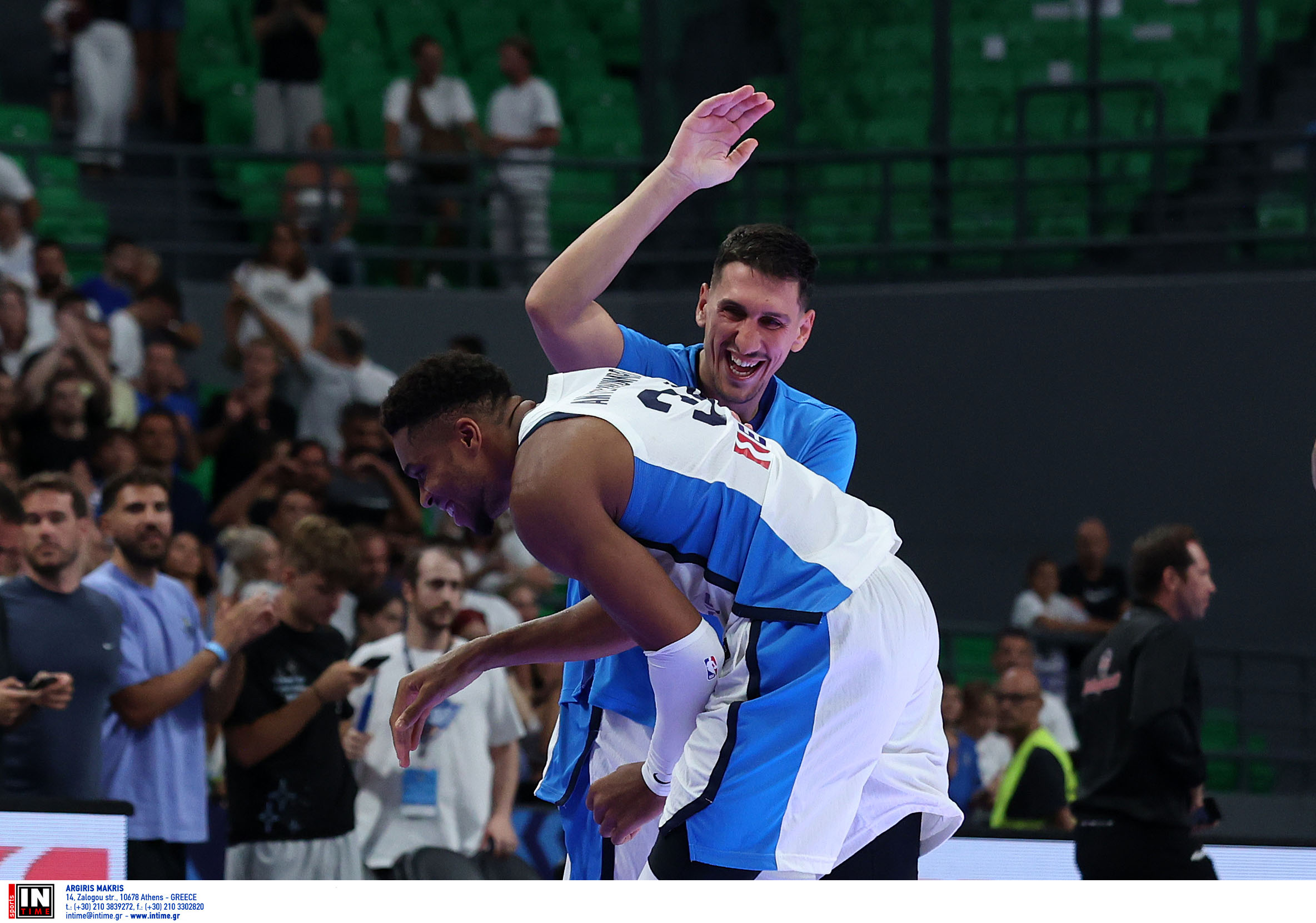 Εθνική Ομάδα Μπάσκετ: Ο Γιαννούλης Λαρεντζάκης πήρε «εκδίκηση» με σφαλιάρες στον Γιάννη Αντετοκούνμπο