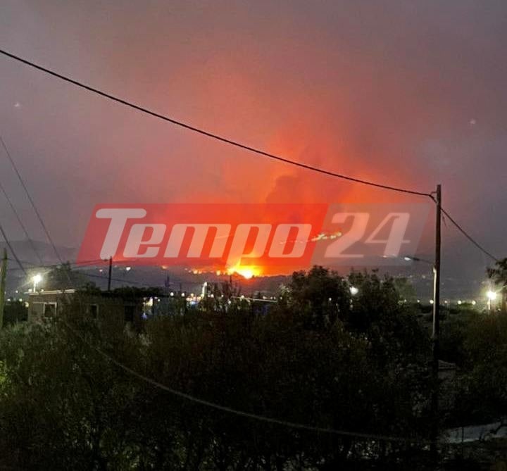 Φωτιά στην Πάτρα