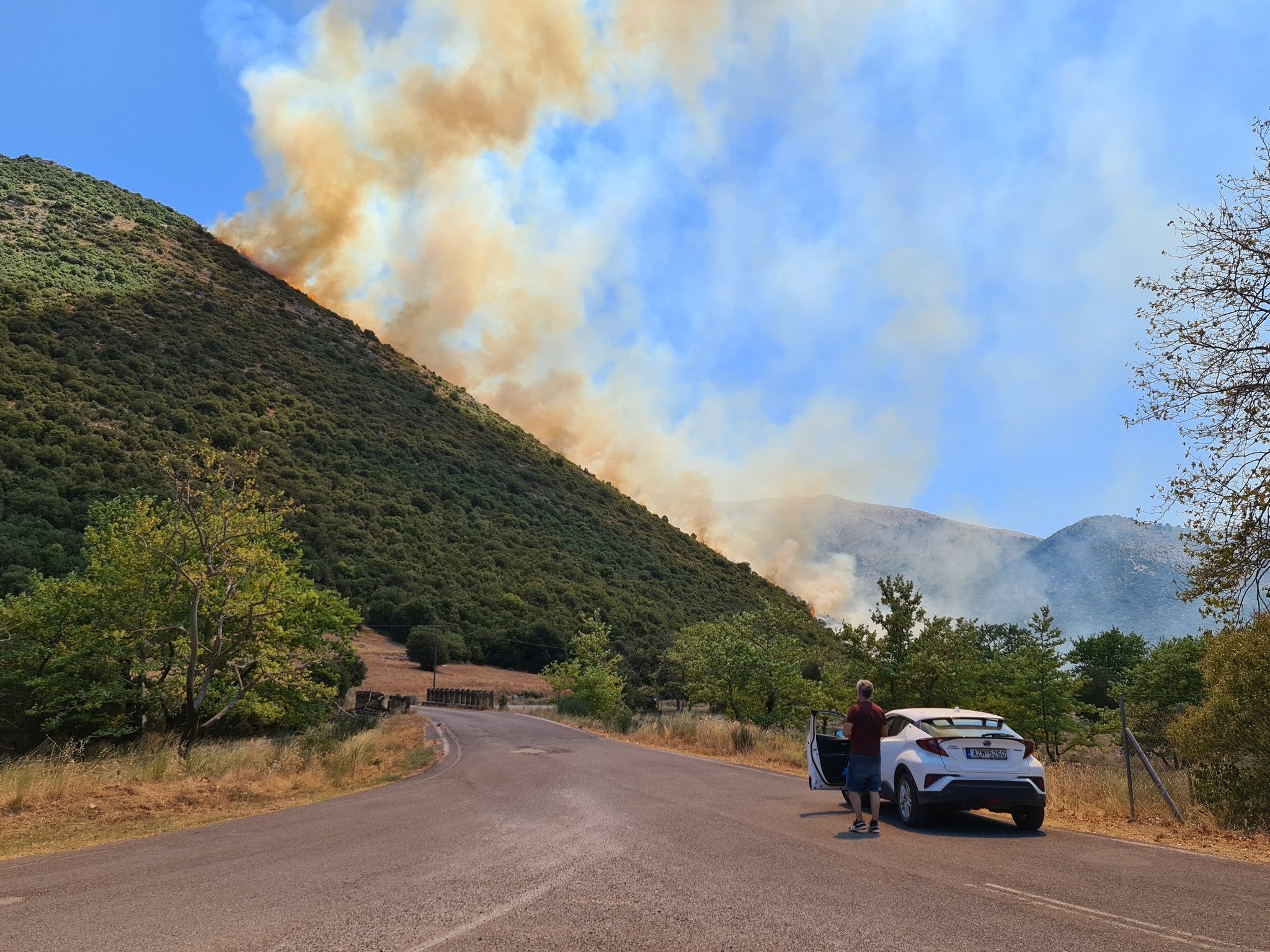 Αχαΐα φωτιά Καλάβρυτα