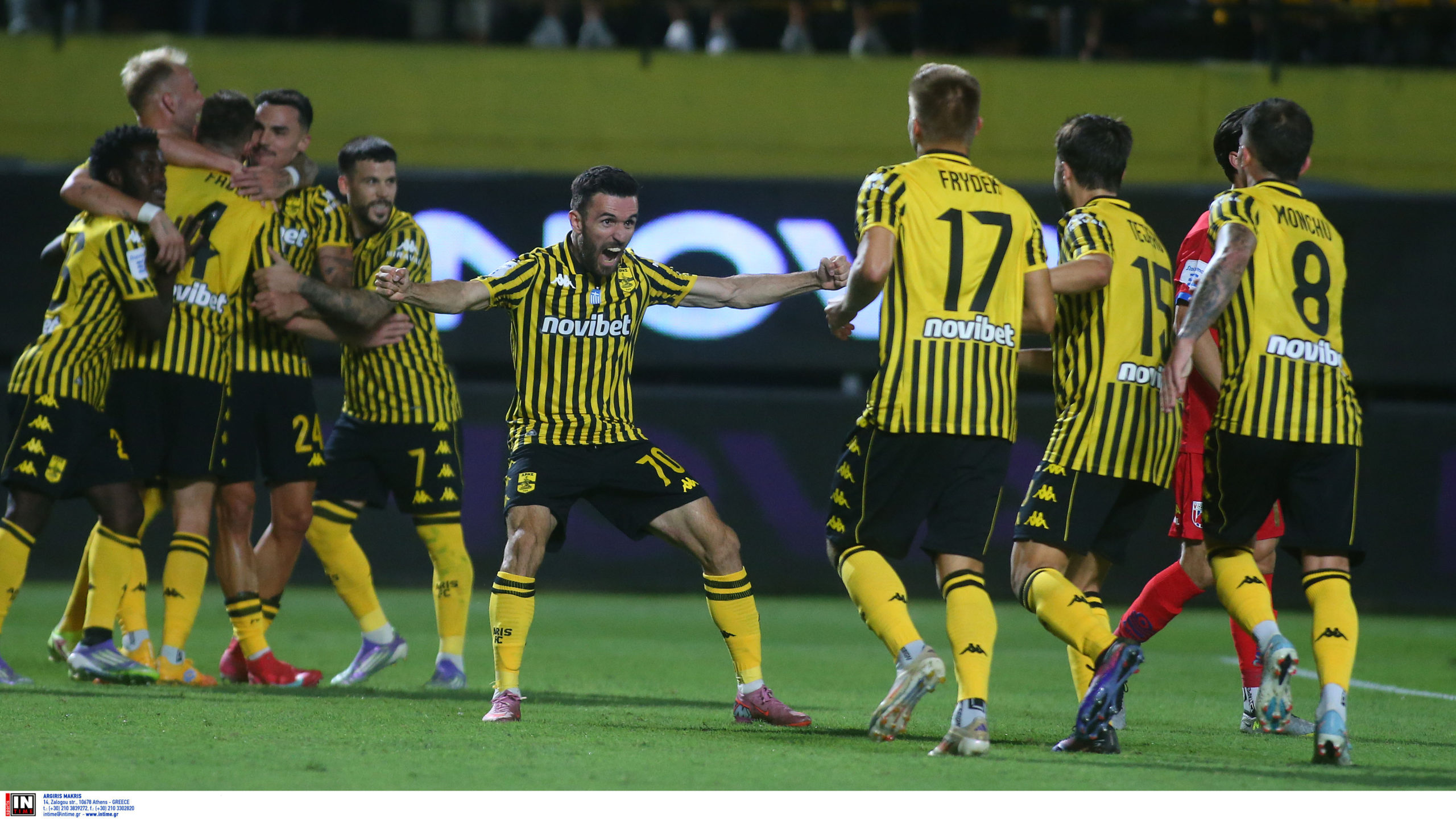 Άρης – Βόλος 2-0: Οι αμυντικοί «καθάρισαν» για τους «κίτρινους»