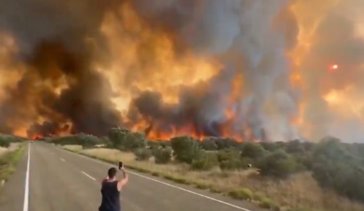 φωτια ισπανια