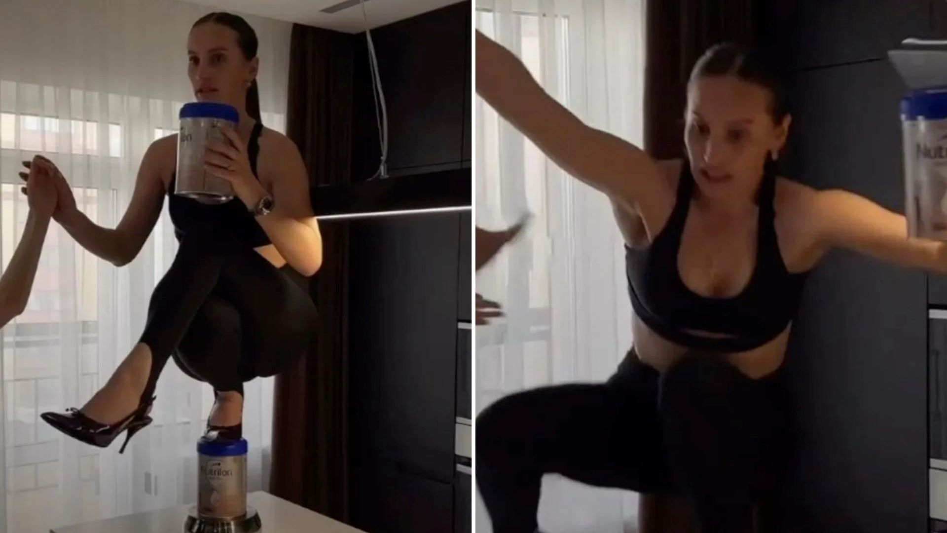 Βίντεο: Με κάταγμα σπονδύλου 32χρονη που έκανε το επικίνδυνο «Stiletto Challenge» – Προσπάθησε να γίνει influencer και έγινε «σταρ» από την πτώση