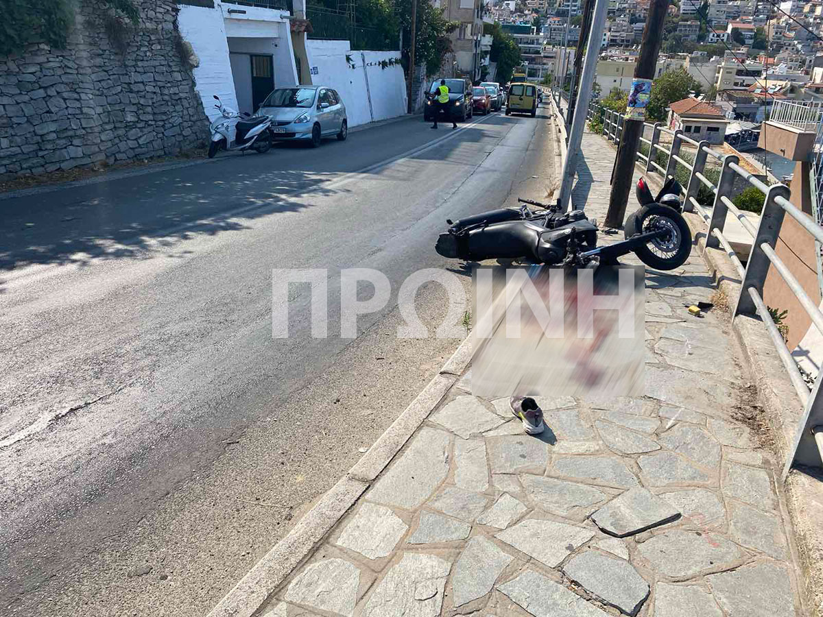 Καβάλα: Τροχαίο με ανατροπή δικύκλου