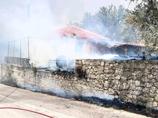 αγαλάς φωτιά Ζάκυνθο