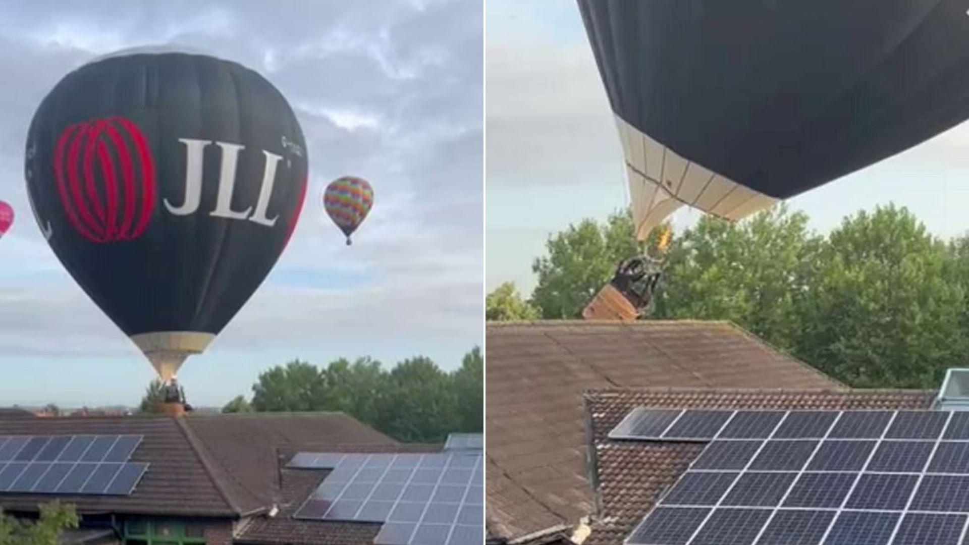 Βίντεο: Αερόστατο έπεσε σε οροφή σχολείου μπροστά στα μάτια έντρομων κατοίκων – «Νόμιζα ότι θα πέσουν έξω»