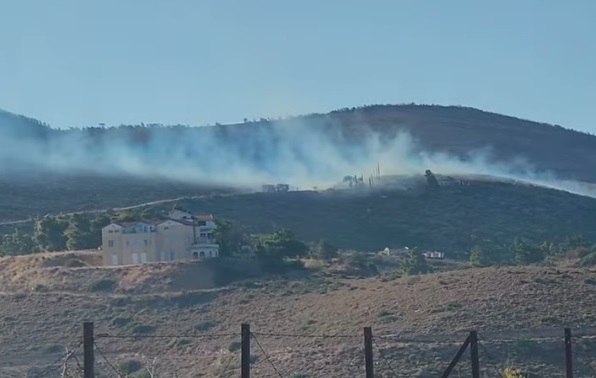 Φωτιά στην Καλλιτεχνούπολη Αττικής