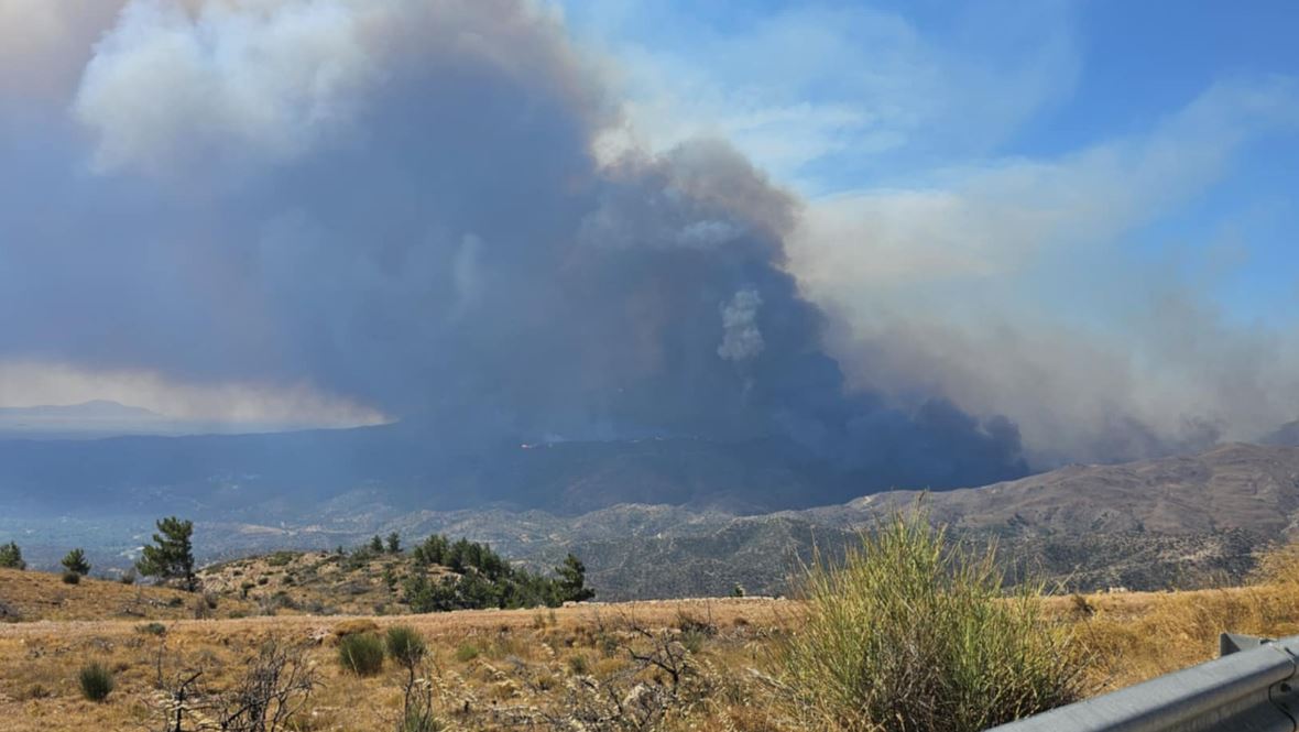 φωτιά στη Χίο