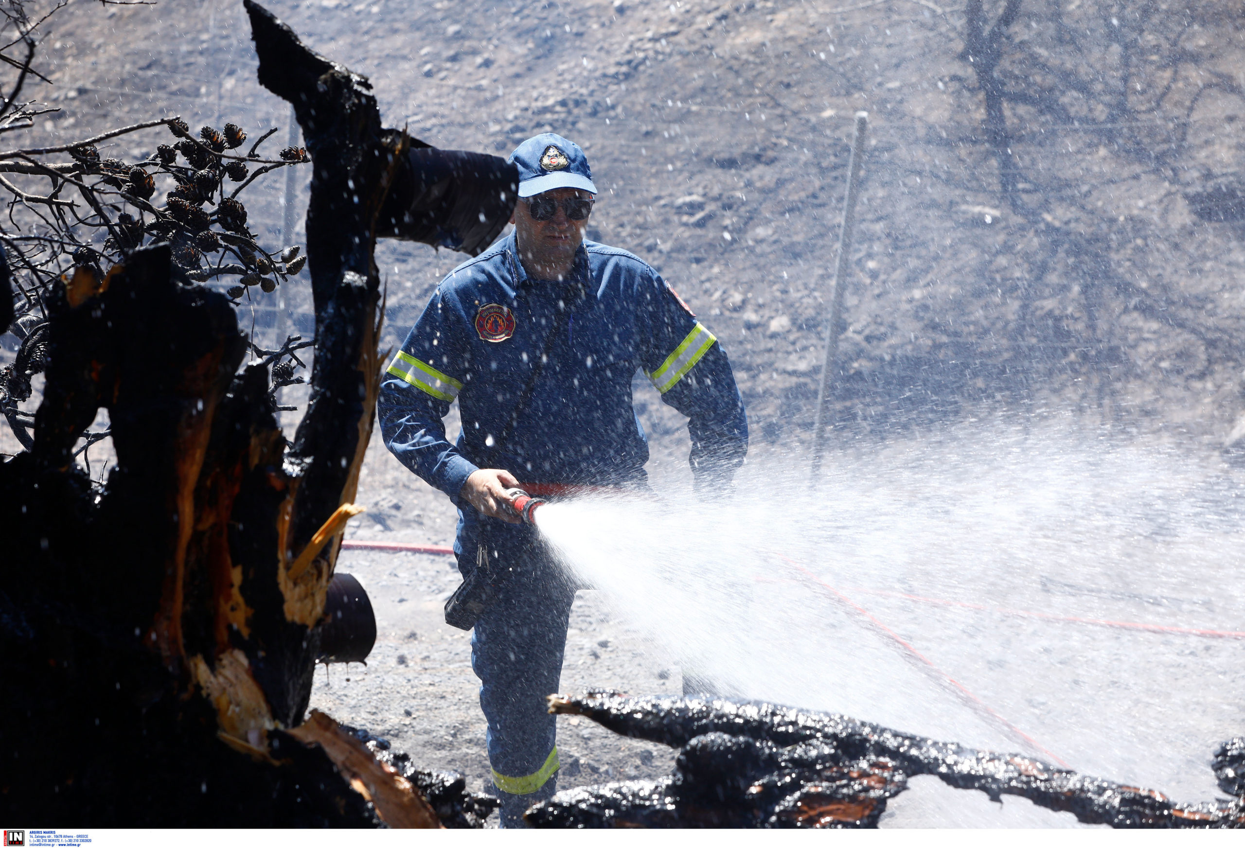 Φωτιά στην Κερατέα