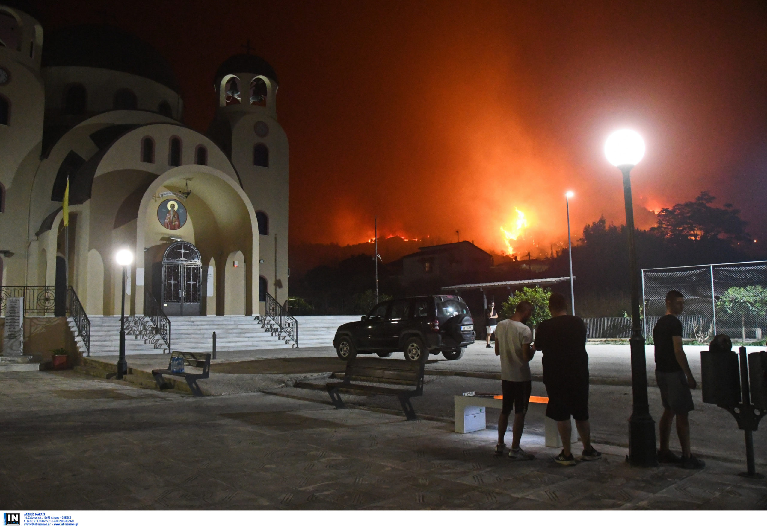 Φωτιά, Αχαΐα, Πάτρα
