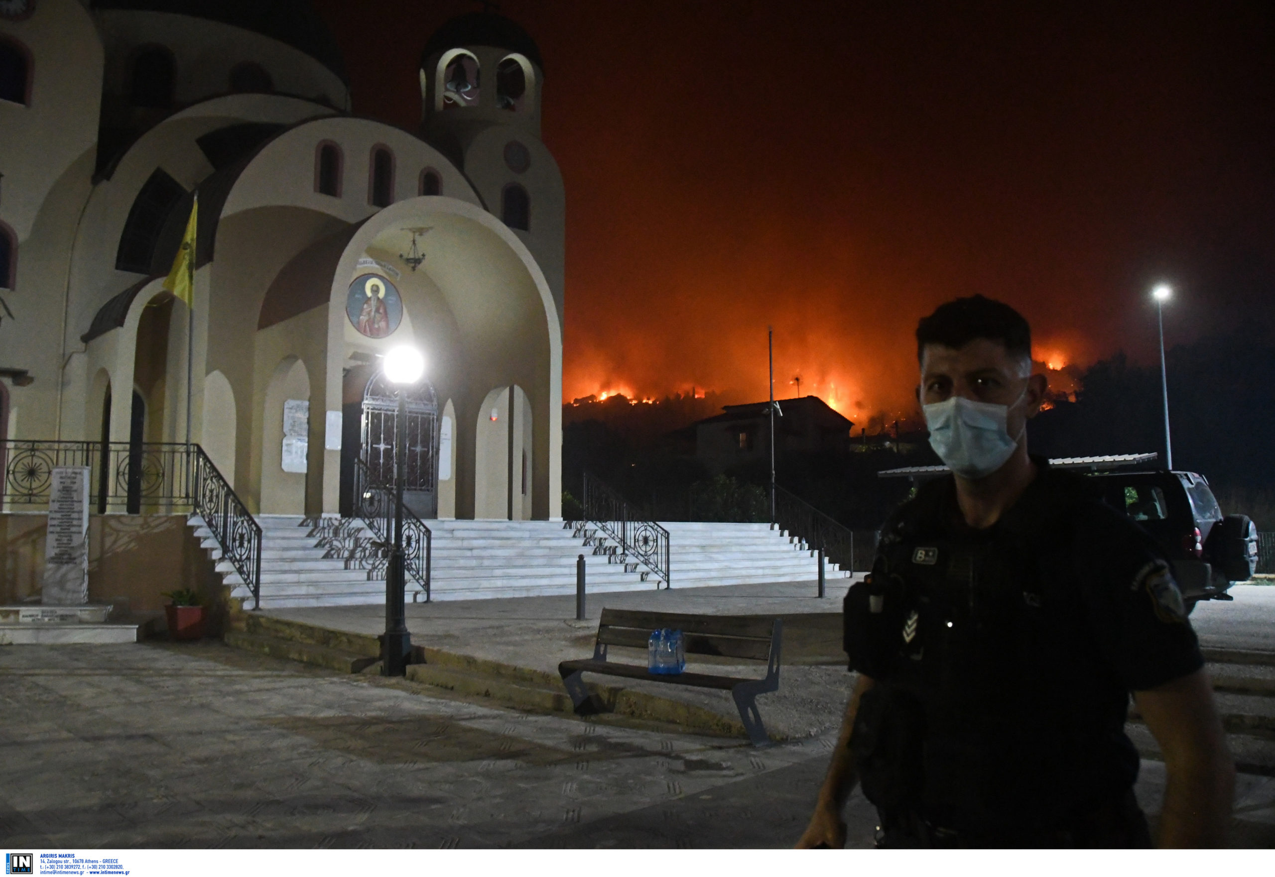 Φωτιά, Αχαΐα, Πάτρα