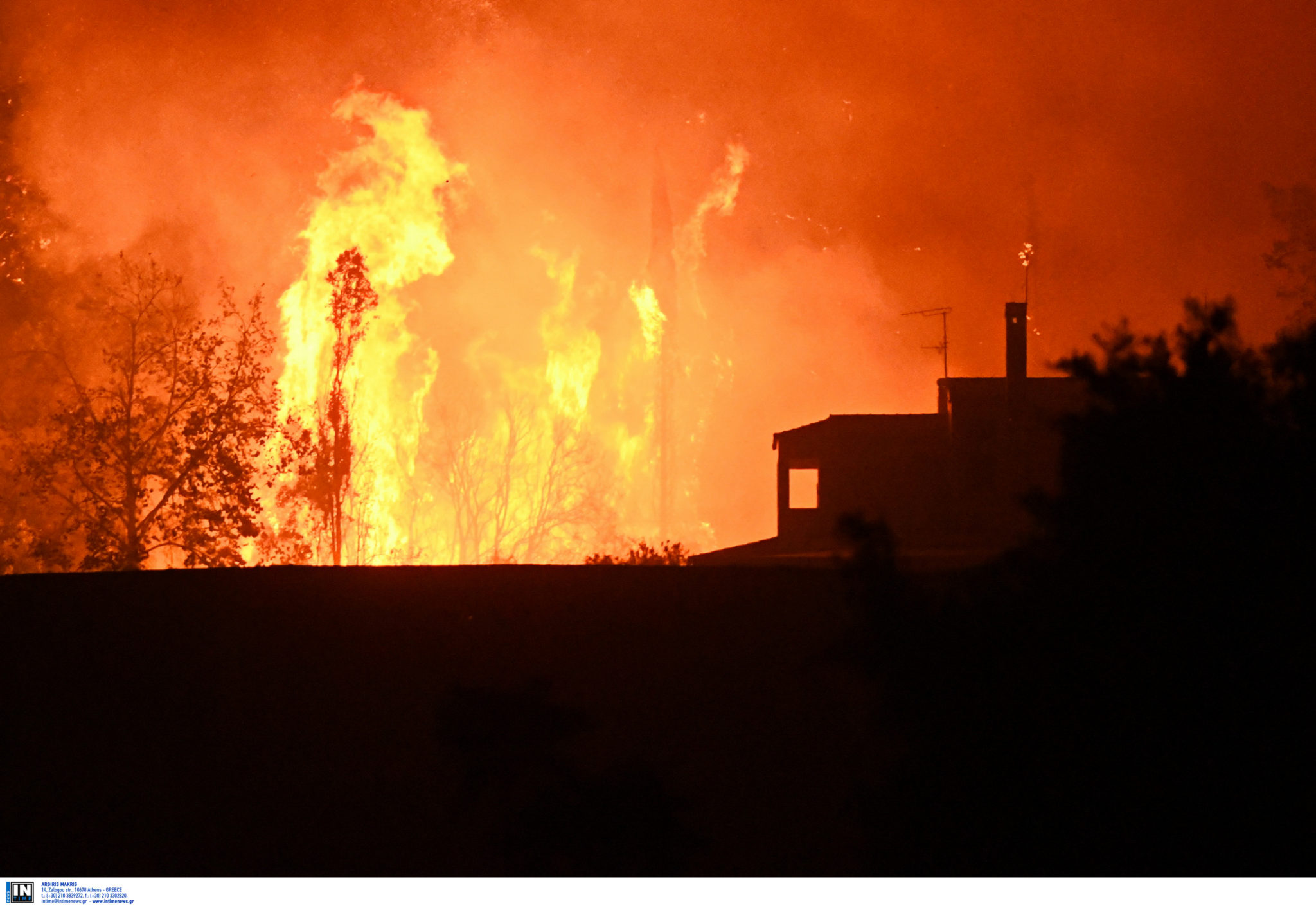 Φωτιά, Αχαΐα, Πάτρα