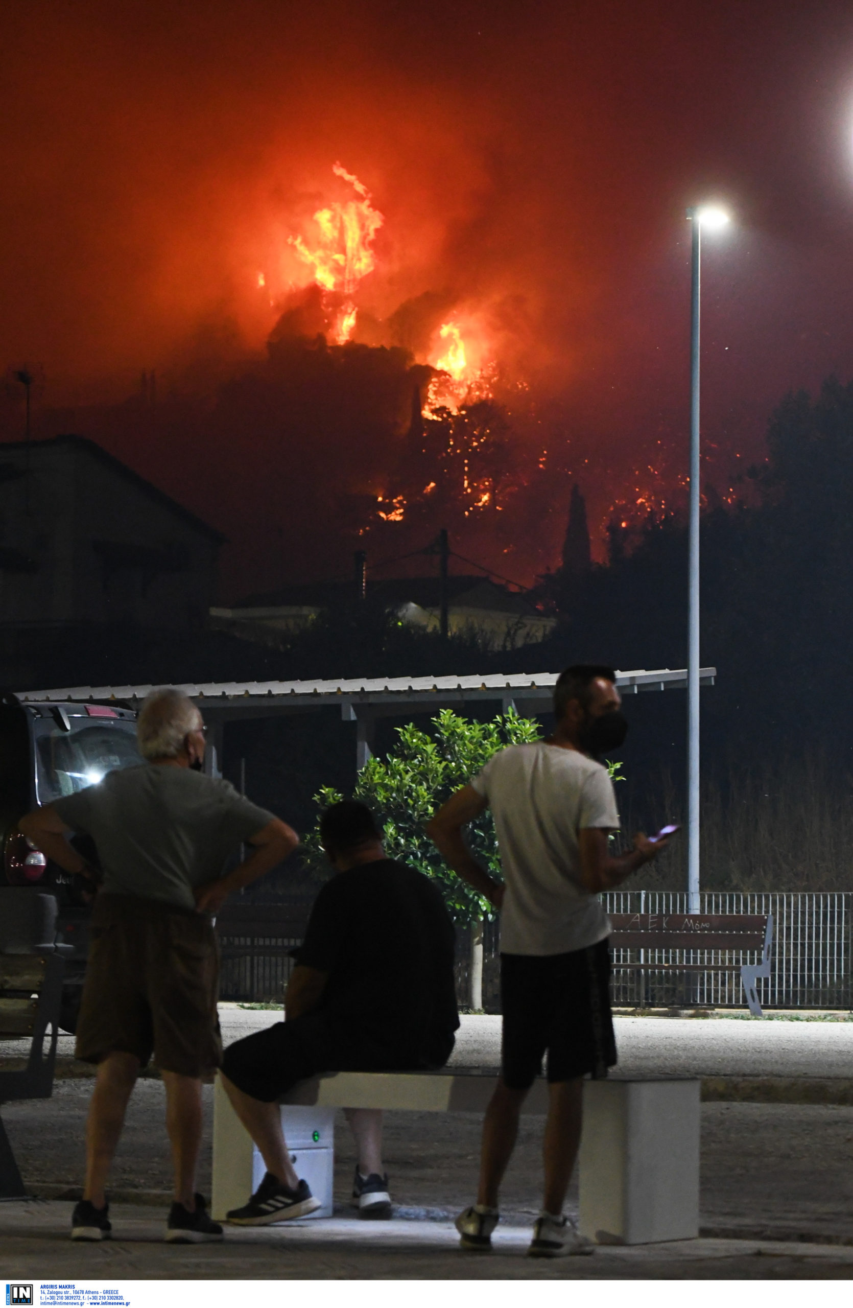 Φωτιά, Αχαΐα, Πάτρα